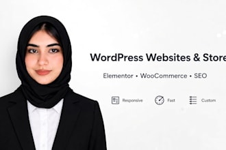 create a modern wordpress website for your business