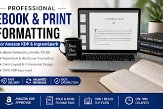 format your book for amazon kdp kindle