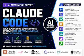 setup claude code claude cowork mcp servers, claude md and ai automation
