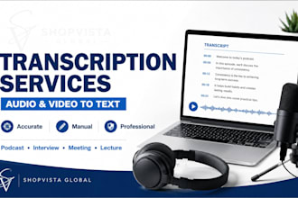 accurately transcribe audio and video to text