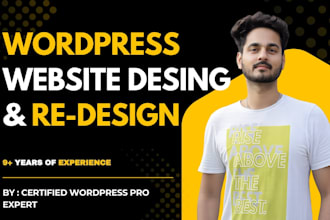 design and development wordpress website