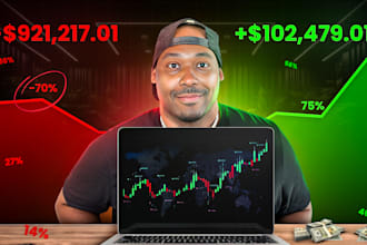 design viral high CTR trading youtube thumbnail