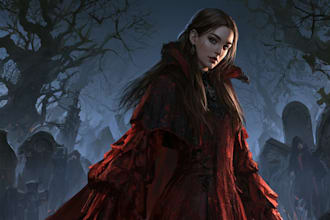 horror character illustration art