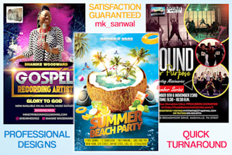 create your flyer design