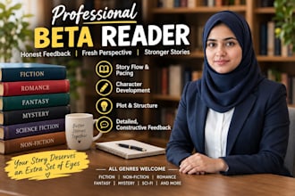 beta read your romance book with detailed feedback