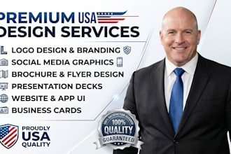 a creative design with logo