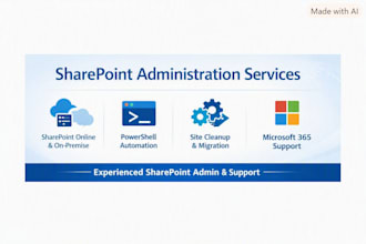 sharepoint administrator, handling both online and onpremise