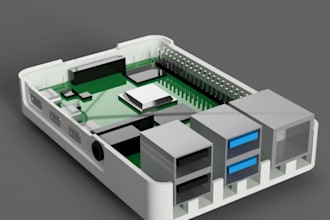 do pcb case, snap fit enclosure design, electronics casing, raspberry pi case
