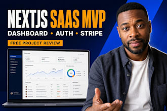 build a nextjs saas website, ai saas mvp dashboard with supabase and stripe