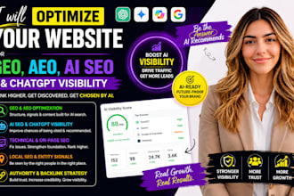 optimize your website for GEO, aeo, ai SEO and chatgpt visibility