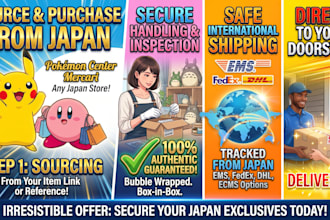 be your expert personal shopper in thailand japan china and shop world wide