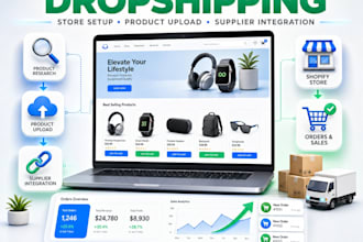 be shopify expert, ai shopify store, shopify automation, autods, spocket related