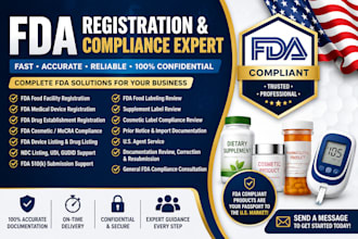 fda registration import permit for food, drug cosmetics in USA, fda label review