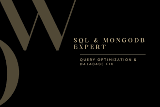 fix your sql query or database error