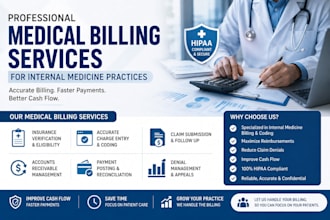 do professional internal medicine medical billing