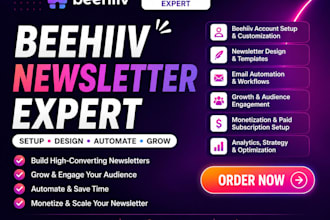 setup beehiiv newsletters beehiiv landing page beehiiv online community