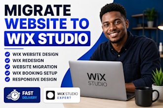 migrate your website to wix studio from wordpress squarespace weebly or webflow