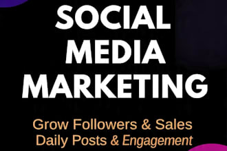 manage and grow your social media with digital marketing