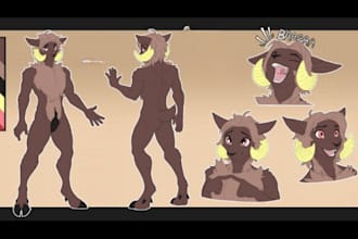 furry ref sheet nsfw furry reference sheet fursona ref sheet anthro oc character