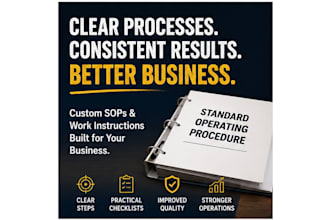 create custom sops and work instructions for your trade or service business