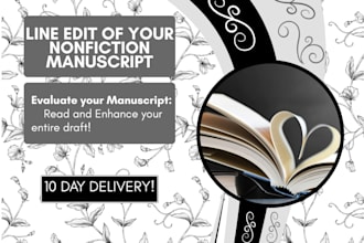 line edit and copy edit your nonfiction work