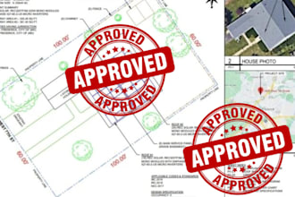 architectural redlines, plan check comments and permit drawing revisions