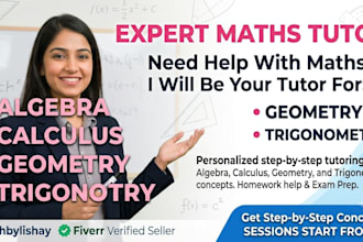 be your expert math tutor