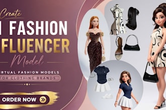 create realistic ai fashion influencer models for your brand and social media
