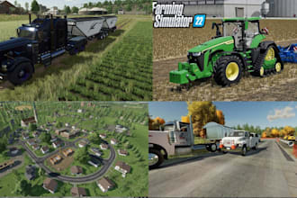 create custom ats ets2 truck simulator mods, map for farming simulator fs22 fs25