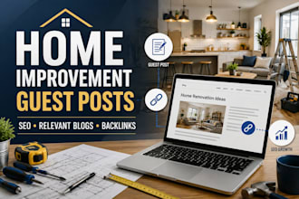 publish home improvement guest posts on high da blog