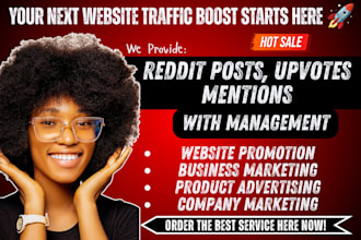 do reddit SEO post and backlink marketing for your website