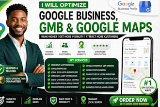 optimize google business, gmb, maps