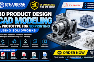 3d cad design, 3d cad model, 3d product rendering and industrial product design