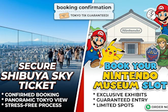buy ghibli museum tickets and any japan reservation tickets