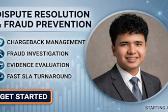 handle financial dispute resolution, chargeback claims, and fraud mitigation