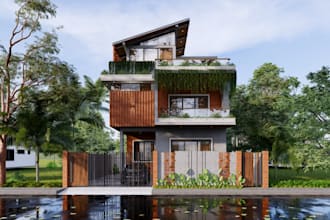 create high quality realistic renders