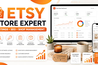 create and optimize etsy listings with etsy SEO and keyword research