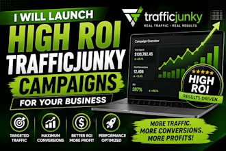 launch high ROI trafficjunky campaigns for your business