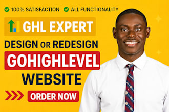 build gohighlevel sales funnel gohighlevel landing page ghl website design