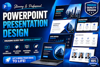 design a professional business powerpoint presentation