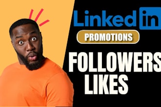 do linkedin manager to grow with real followers and likes