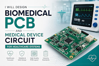 design biomedical pcb and medical device circuit for healthcare systems