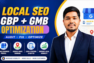 audit and fix your gbp, gmb and local citations for local SEO