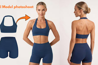 create realistic ai fashion models wearing your clothing