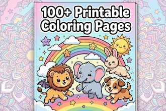 design printable coloring books and coloring pages for kids
