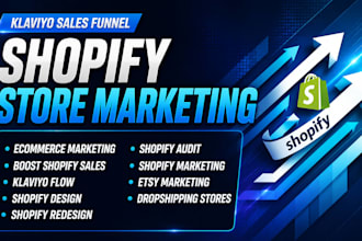 promote shopify ecommerce store with klaviyo sales funnel marketing