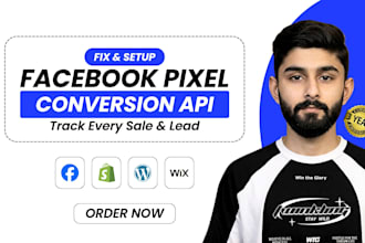 fix meta pixel, setup conversion api and ios 14 tracking