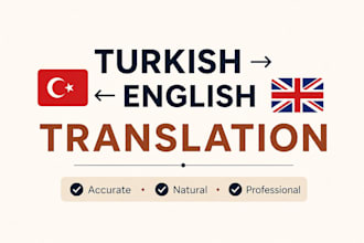 translate turkish to english and english to turkish