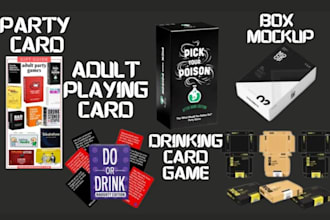 design drinking card game playing cards couples card adult card game design