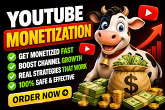 organic youtube channel monetization